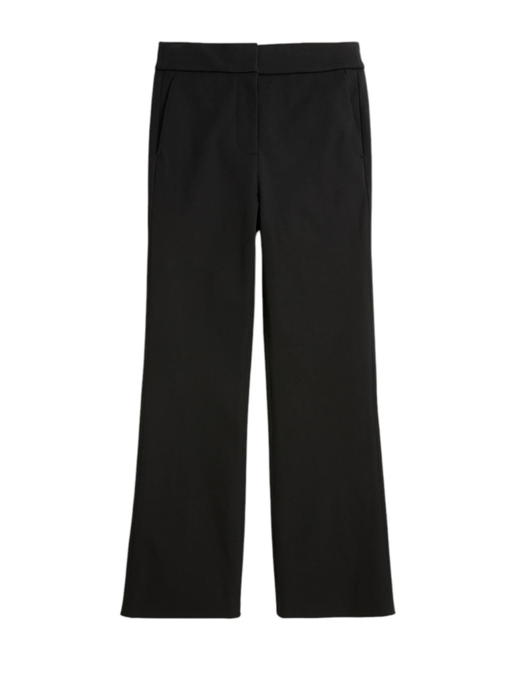 J.Crew Factory The Kelsey Crop Flare Pant in Black